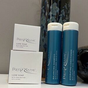 Red Lane Spa-Sandals Luxe Shampoo, Conditioner & 2-Bar Soaps 🌿🆕🌿-Discontinued